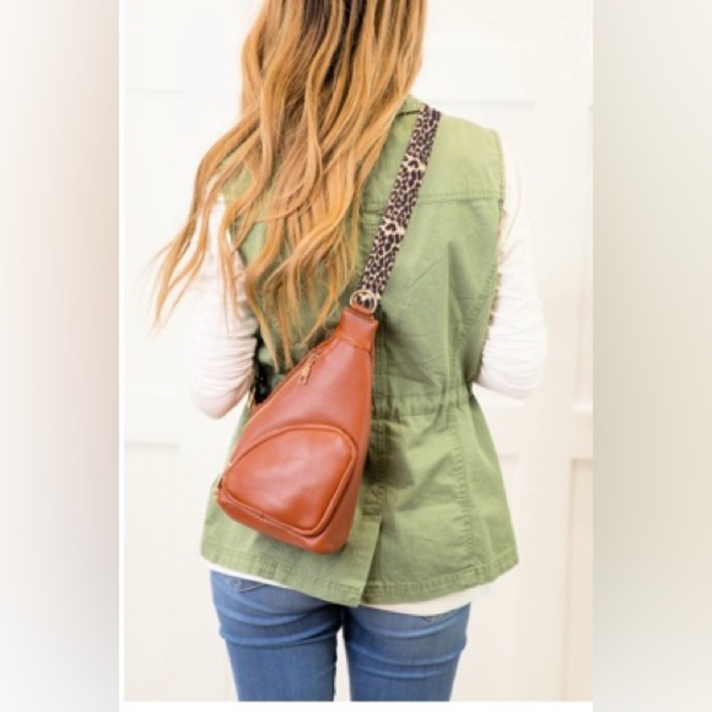 Mini sling backpack and purse